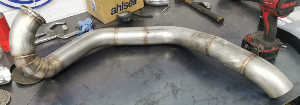 auto torutööd, down-pipe